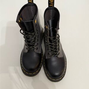Dr. Martens Black and Gray 36EU boot